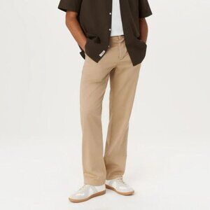 Frank and Oak men's straight chinos